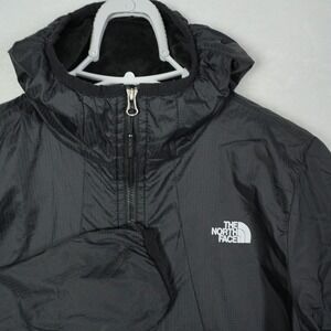 The North Face Pitaya 2 Womens Black Ripstop Fleece Lined Hooded Jacket Small